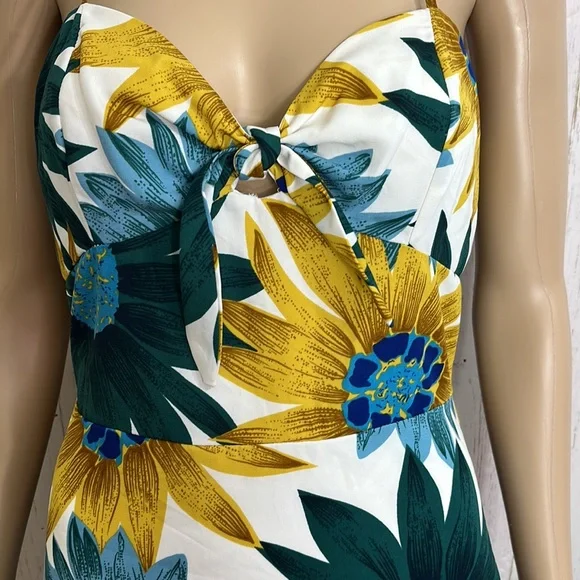 NWT Emory Park Tropical Print Dress - Picture 3 of 10